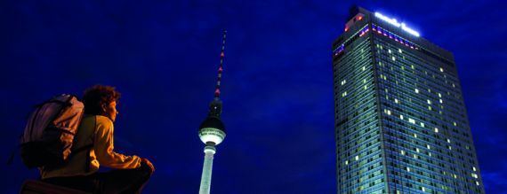Abends am Alexanderplatz