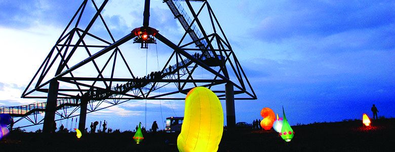 2025-Lichtkunst am Tetraeder