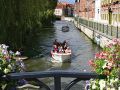 Gent, Blick auf Gracht von Lievebrug