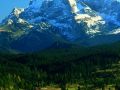 Blick zum Wettersteingebirge Blick zum Wettersteingebirge